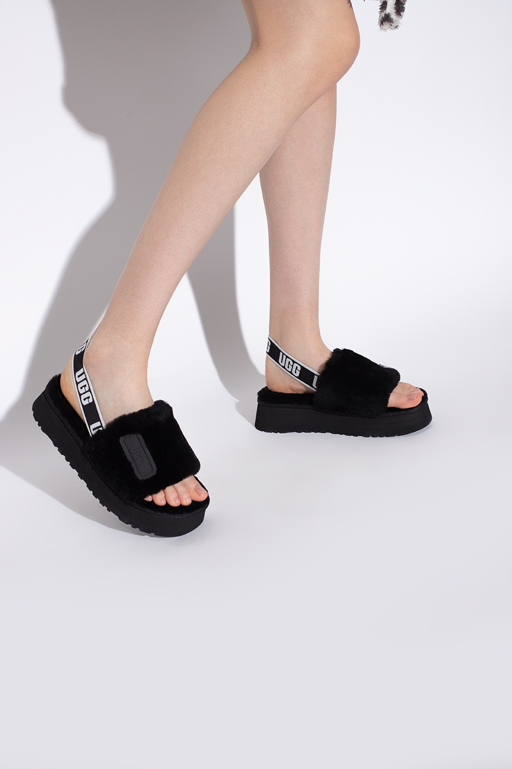 Ugg disco best sale slides on feet